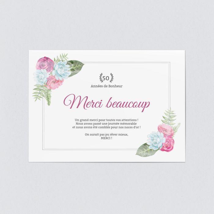 Cartes d'Invitation Anniversaire 60 ans de Mariage - Popcarte