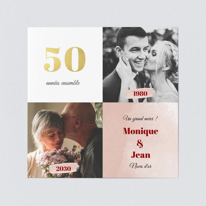 50 ans romantiques en rose