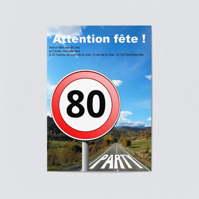 Panneau de signalisation