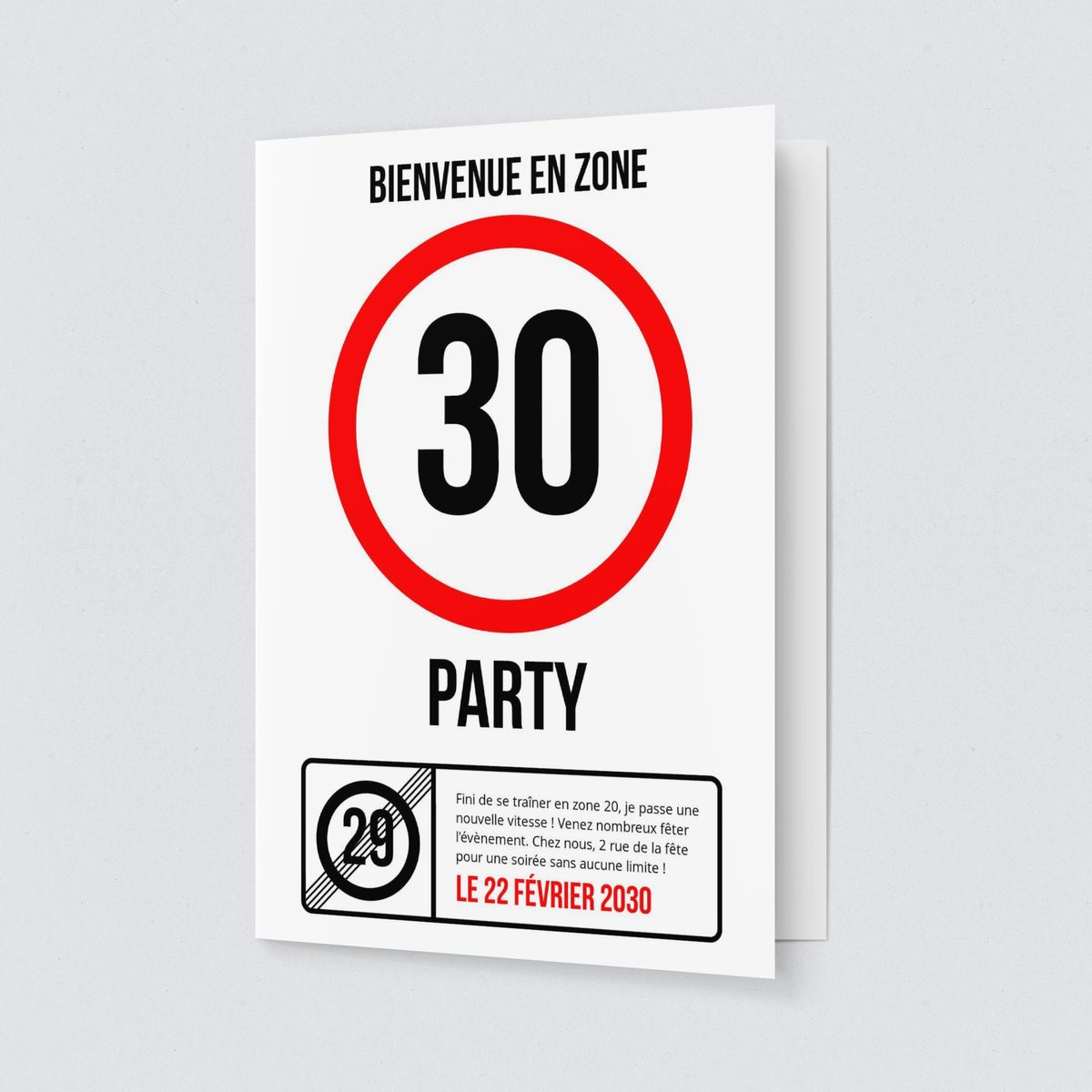 Zone de fête