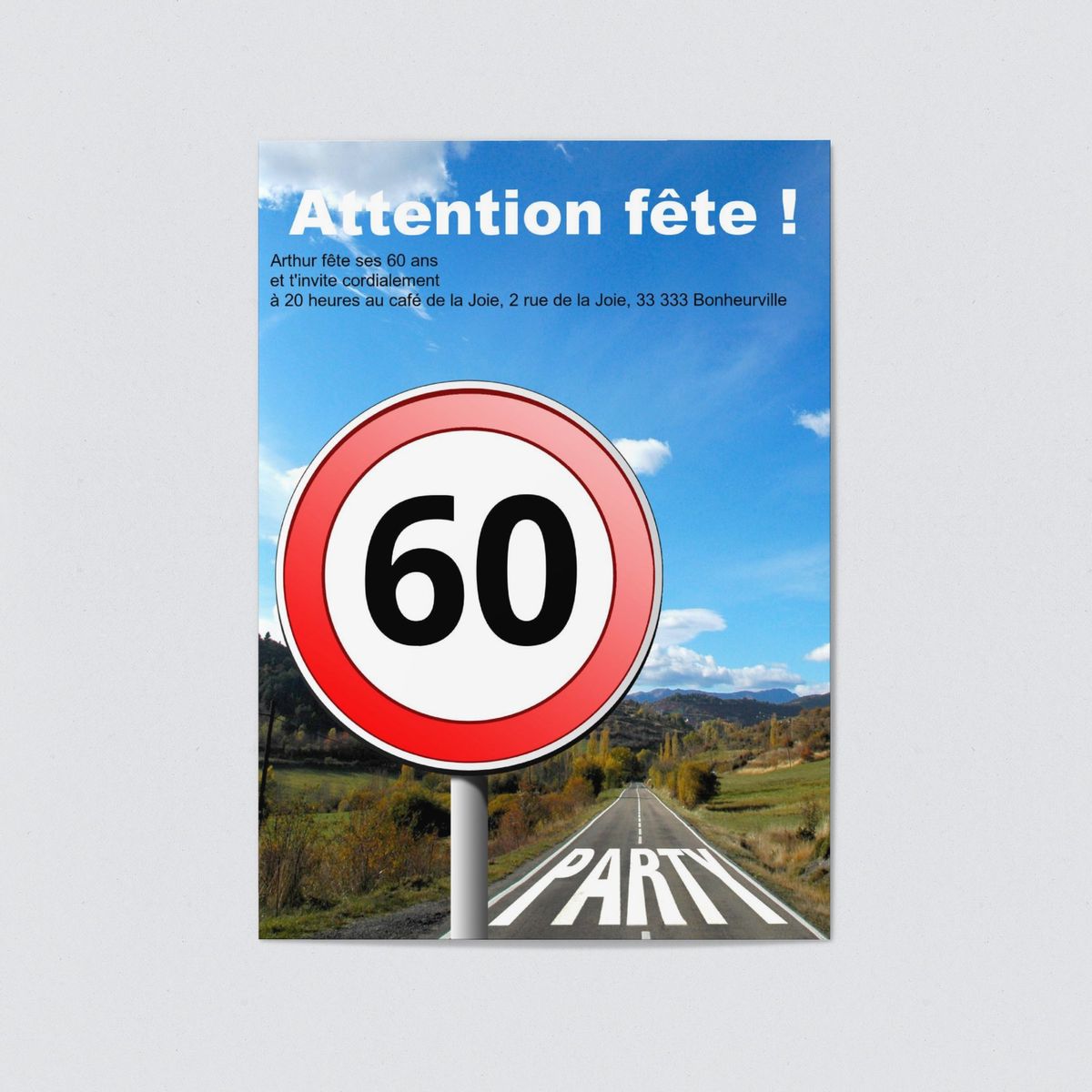 Panneau de signalisation