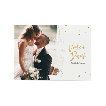 Dankeskarten Hochzeit, Summerbrush