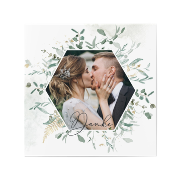 Dankeskarten Hochzeit, Liebesschwur
