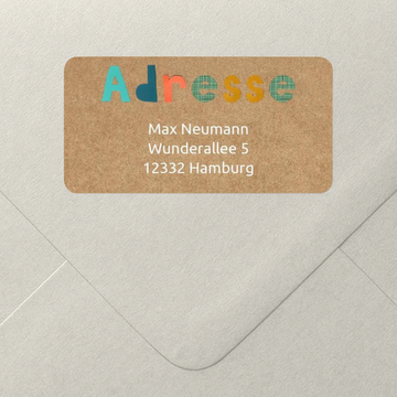 Adressaufkleber