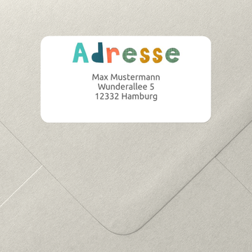 Adressaufkleber