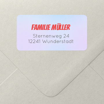 Adressaufkleber