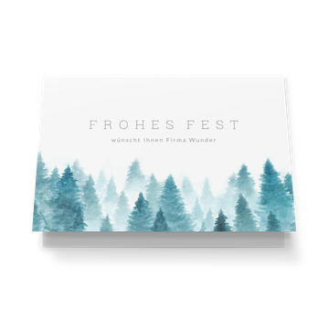 Weihnachtskarten geschäftlich, Winterruh
