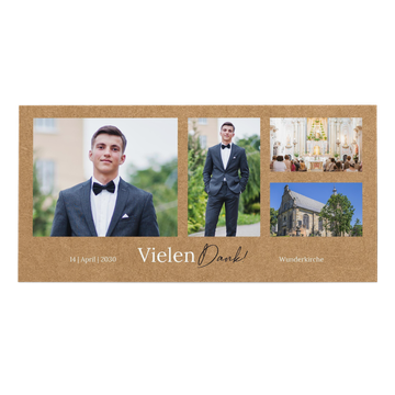 Danksagungskarten Konfirmation, Momentaufnahme