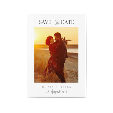 Save the Date Karten, Blühende Liebe