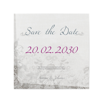 Save the date-Karte