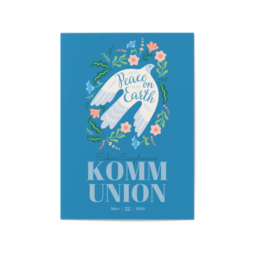 Einladungskarten Kommunion, Friedenstaube