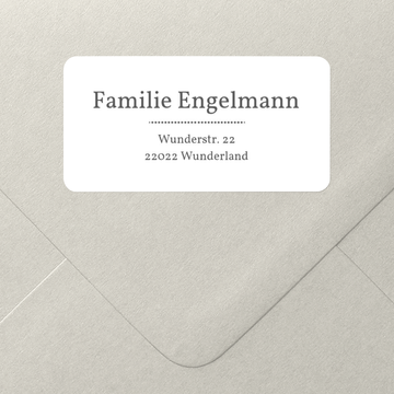Adressaufkleber