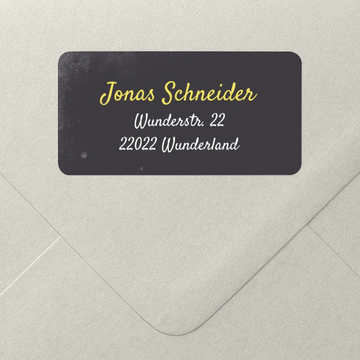 Adressaufkleber