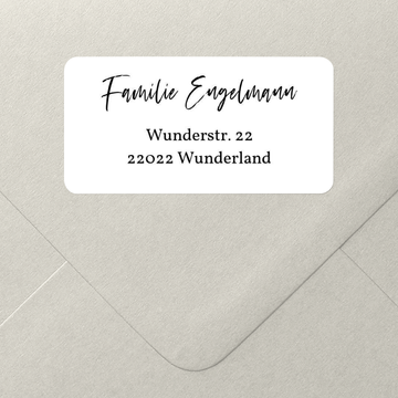 Adressaufkleber
