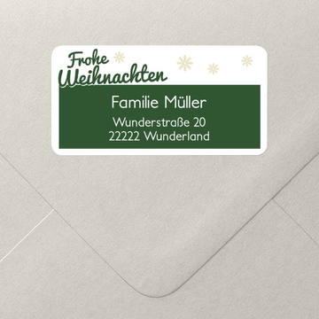 Adressaufkleber