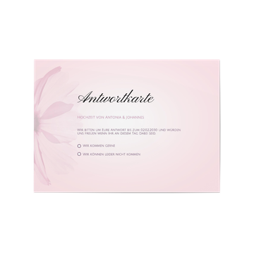 Antwortkarte