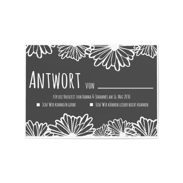 Antwortkarte
