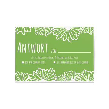 Antwortkarte