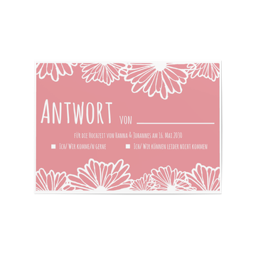 Antwortkarte