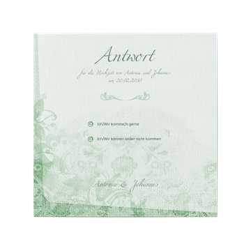 Antwortkarte