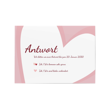 Antwortkarte