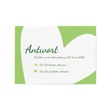 Antwortkarte