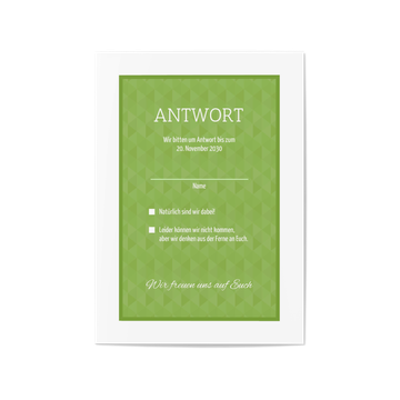 Antwortkarte