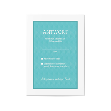 Antwortkarte
