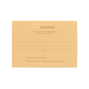 Antwortkarte