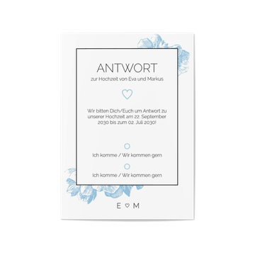 Antwortkarte