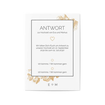 Antwortkarte