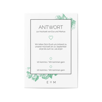 Antwortkarte