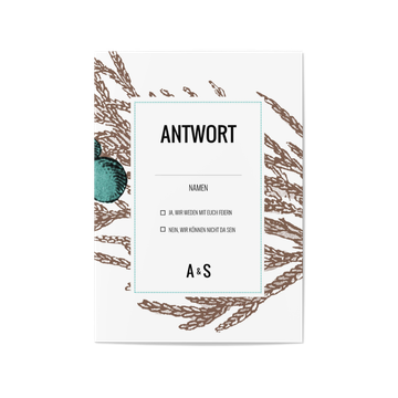 Antwortkarte