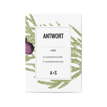 Antwortkarte