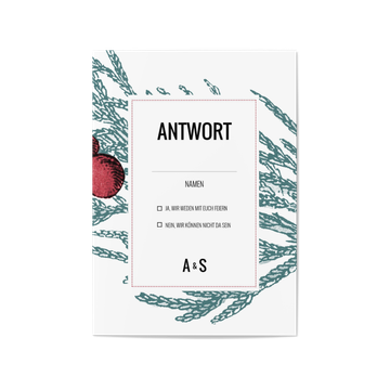 Antwortkarte