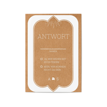 Antwortkarte