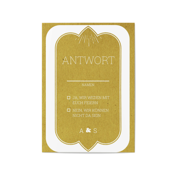 Antwortkarte