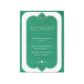 Antwortkarte