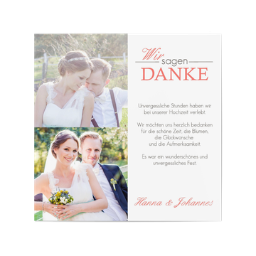 Dankeskarte