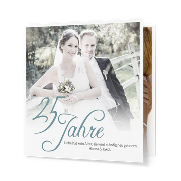 Einladungskarten zum Hochzeitstag, Typografie