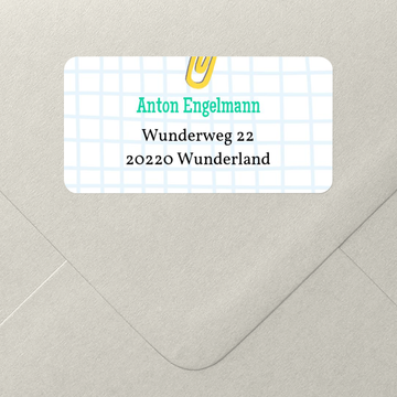 Adressaufkleber