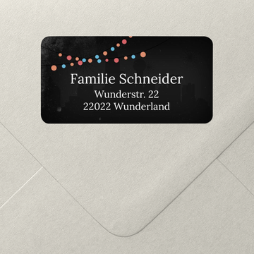 Adressaufkleber
