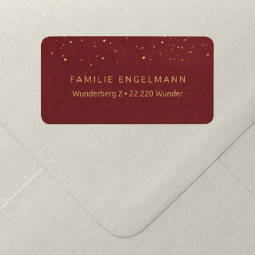 Geschenkaufkleber Weihnachten, Drei Könige