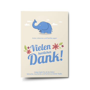 Dankeskarte