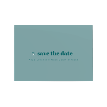 Save the date-Karte