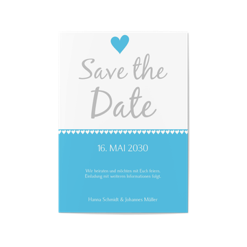 Save the date-Karte
