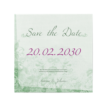 Save the date-Karte