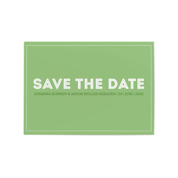Save the date-Karte