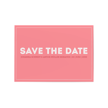 Save the date-Karte