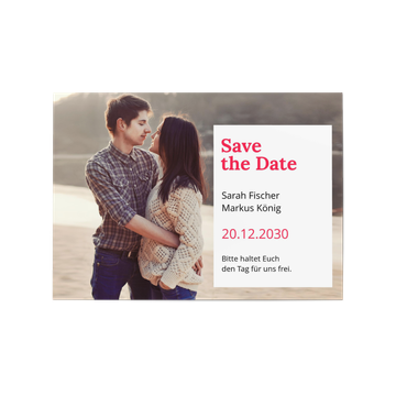 Save the date-Karte